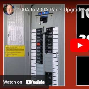 100A to 200A Panel Upgrade with Portable Generator Wiring - CircuitIQ