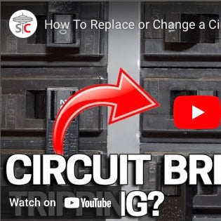 How To Replace or Change a Circuit Breaker in your Electrical Panel & Why it's Tripping