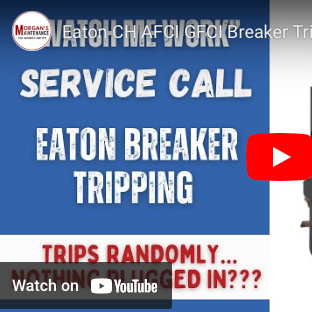 Eaton CH AFCI GFCI Breaker Tripping Randomly / Blinks Red and Gives Code #watchmework