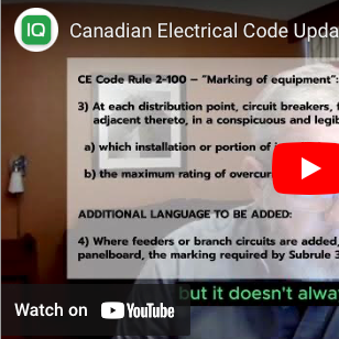 Canadian Electrical Code Update March 2024